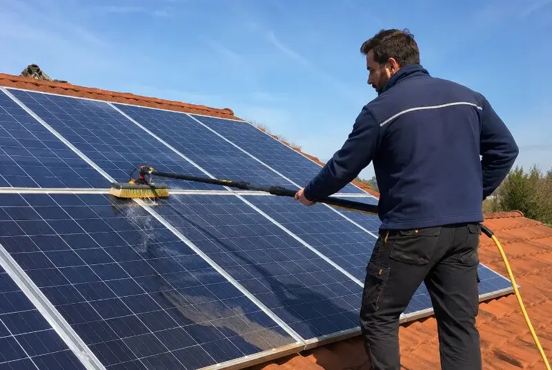 Nettoyage et entretien de panneaux solaires à Sedzère